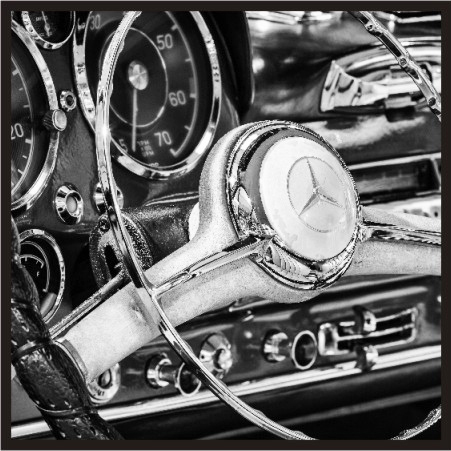 ASP002A Wall Décor art on acrylic PVC steering wheel